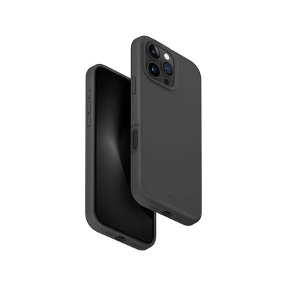 UNIQ Lino Hue Hybrid Silicone Case for iPhone 16 Series - Magnetic Charging Compatible - Forexengineer -Malaysia