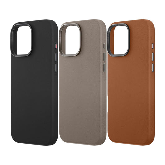 UNIQ Lyden for iPhone 16 Series - Premium Leatherette Case with MagSafe - Forexengineer -Malaysia- 8886463690000-8886463689806-8886463690017-8886463689813-8886463690024-8886463689820