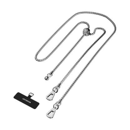 MAGEASY Metal Chain Strap + Strap Card Phone Lanyard