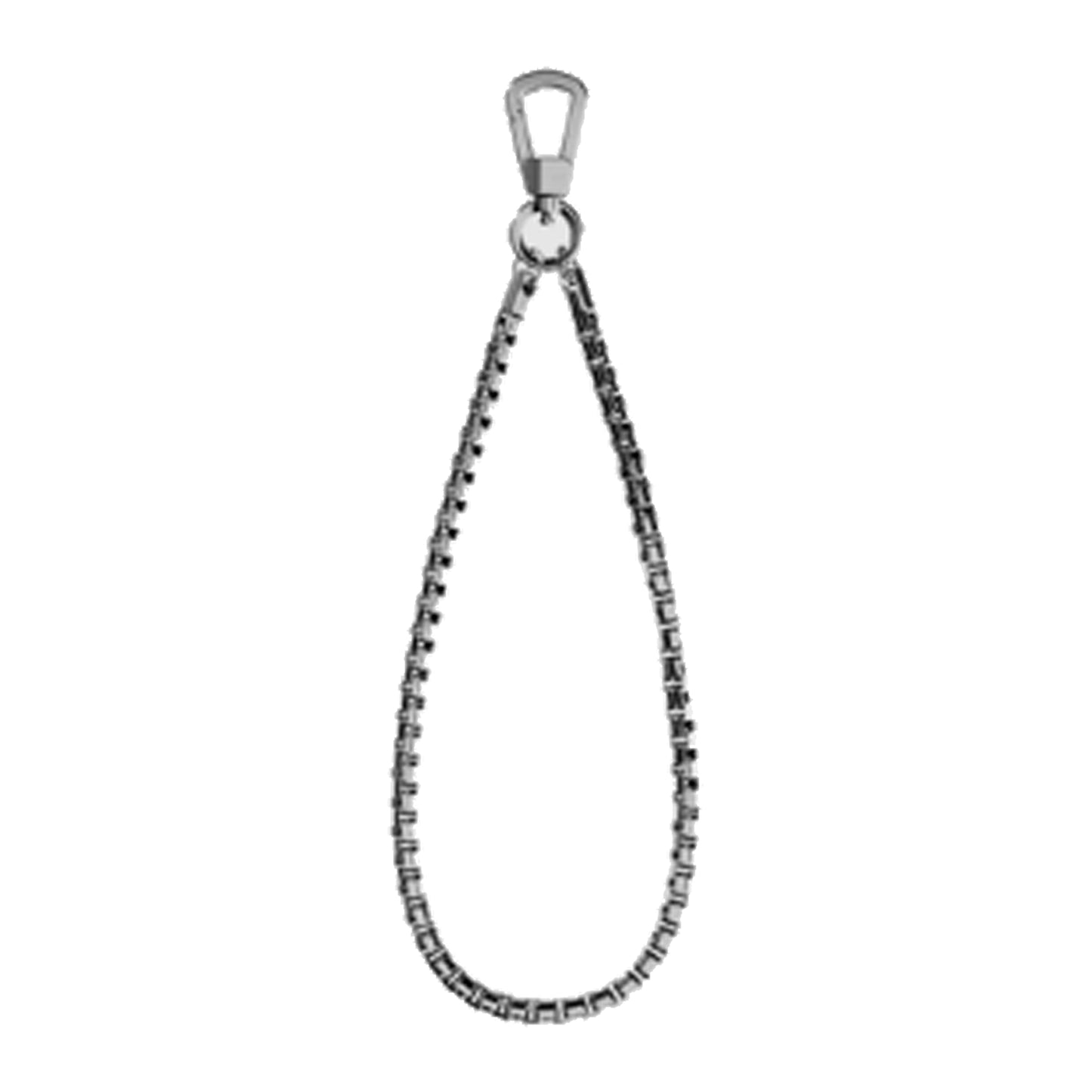 MAGEASY Metal Chain Wrist Strap 4.5mm + Strap Card Phone Lanyard