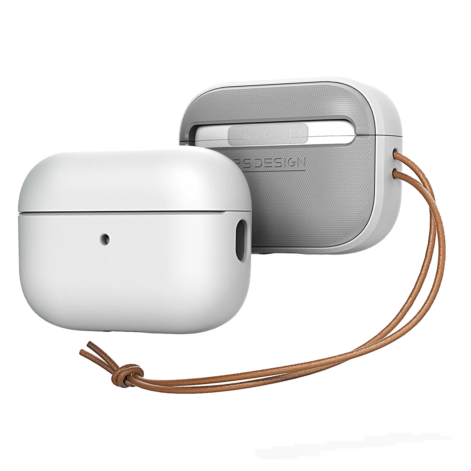 VRS Design Modern Case for AirPods Pro 2  / AirPods Pro - Genuine Leather Strap Included - Forexengineer -Malaysia- 8809872462778-8809872462754-8809872462761