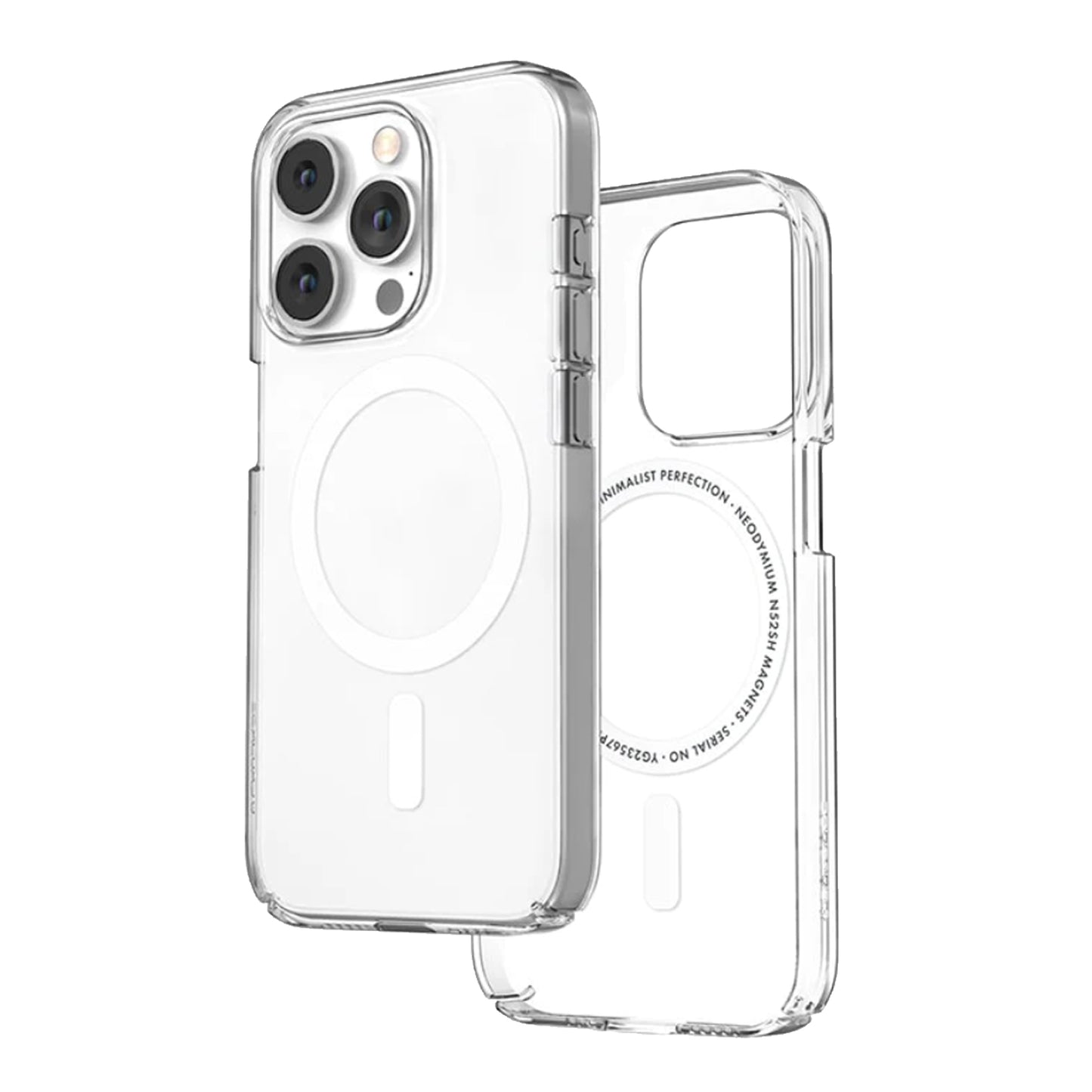 Caudabe Lucid Clear for iPhone 15 Series - Never Yellowish and Magsafe Compatible