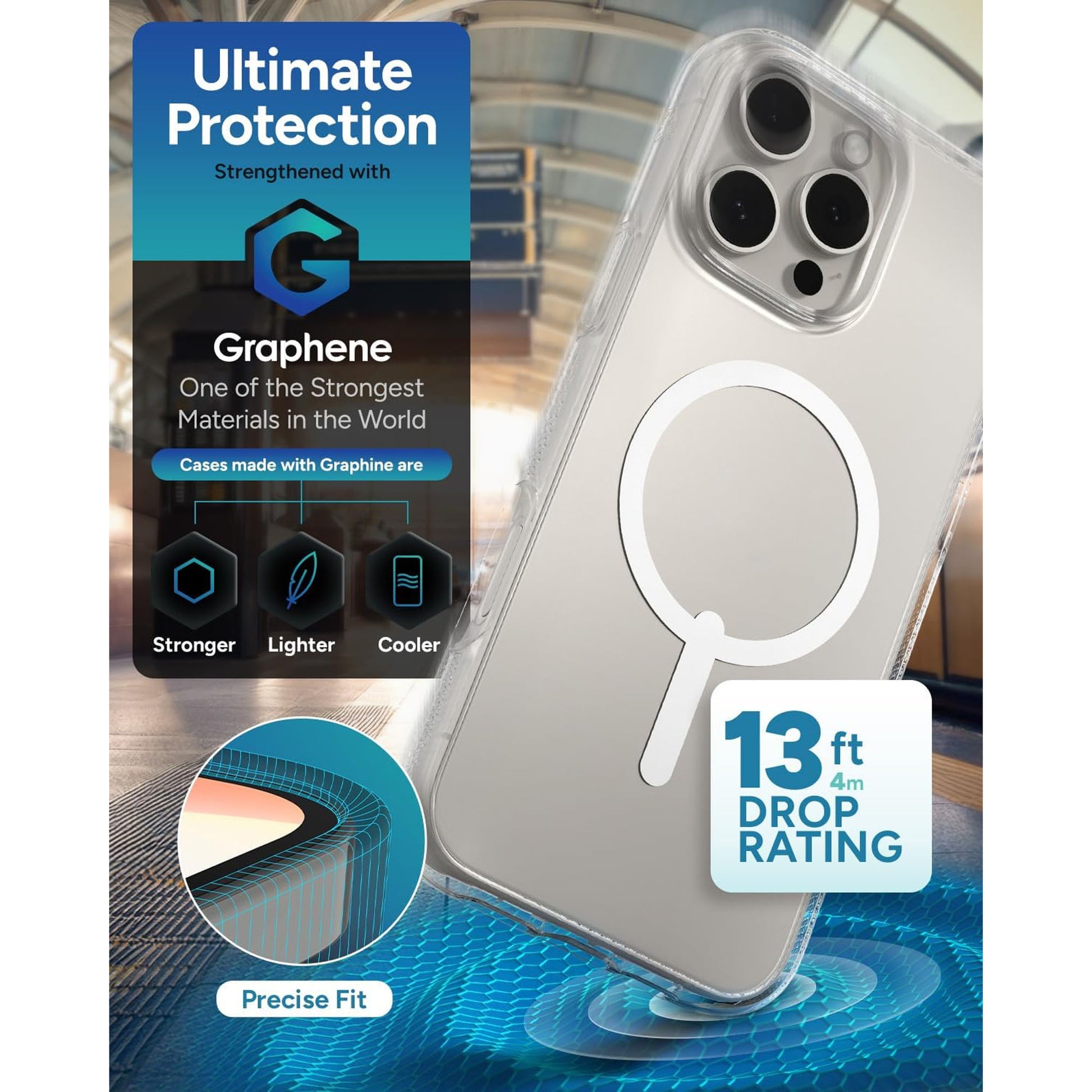 ZAGG Crystal Palace Snap for iPhone 16 Series - Magsafe Compatible - Forexengineer -Malaysia- 840390331472-840390331465-840390318817-840390318800-840390318794-840390318787