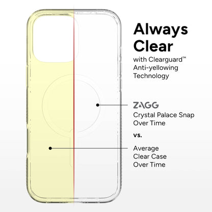 ZAGG Crystal Palace Snap for iPhone 16 Series - Magsafe Compatible - Forexengineer -Malaysia