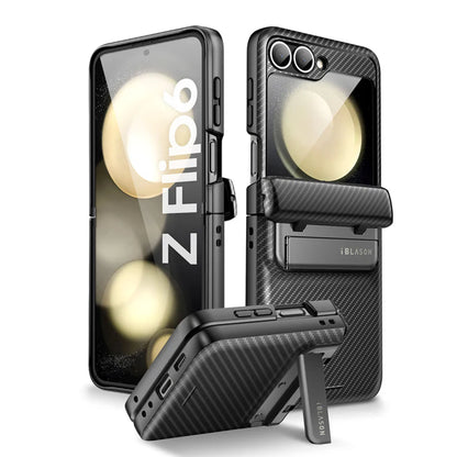 i-Blason Journey for Samsung Galaxy Z Flip 6 - With Built-in Screen Protector and Kickstand - Forexengineer -Malaysia- 843439147119-843439147133-843439147126