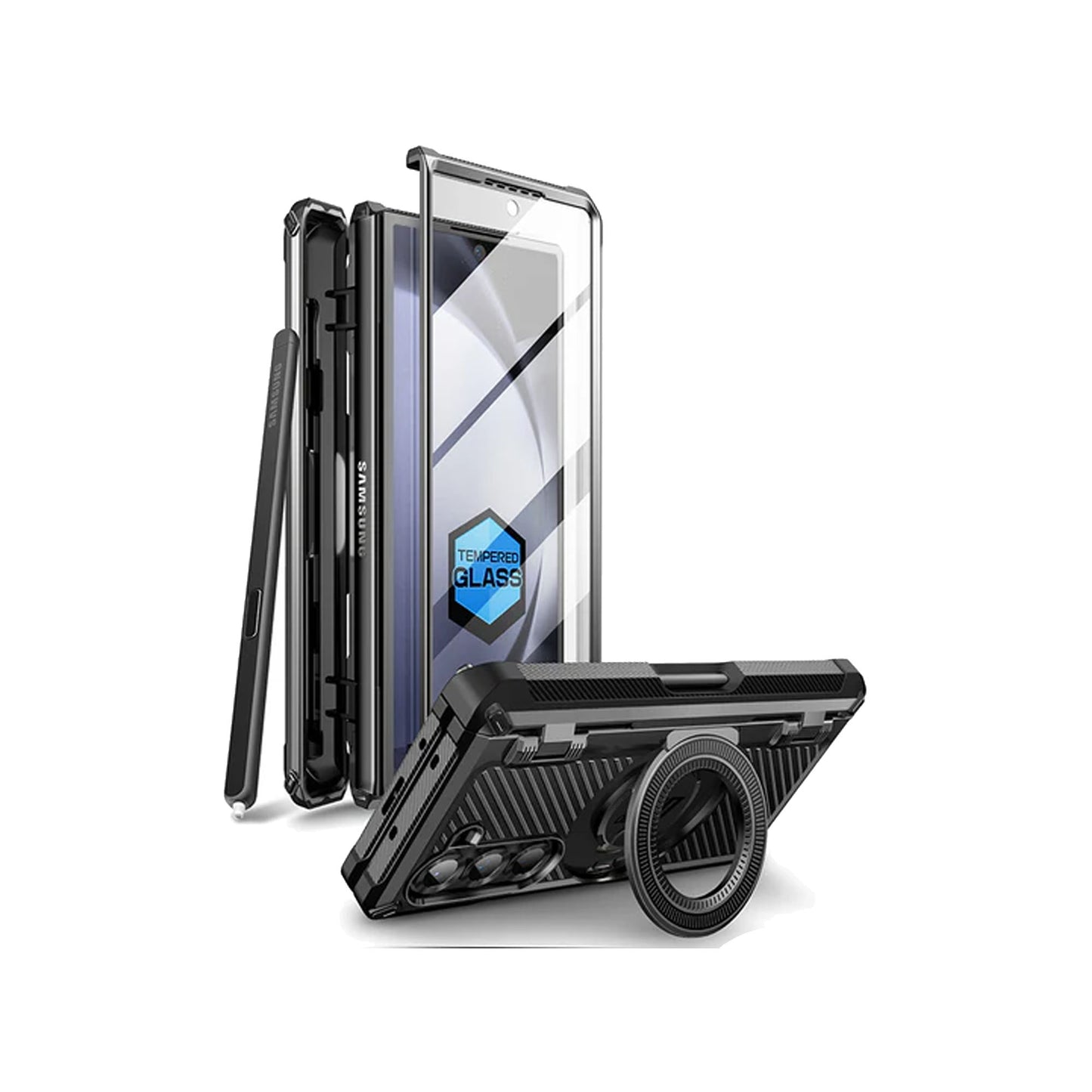 Supcase Unicorn Beetle MAG for Samsung Galaxy Z Fold 6 - Built-in Screen Tempered Glass and Magsafe Compatible