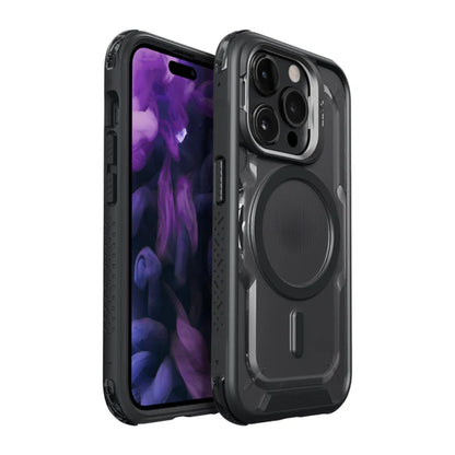 Laut Crystal Matter Case for iPhone 15 Series - Build-in Metal Ring Stand and MagSafe Compatible - Forexengineer -Malaysia