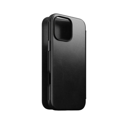 Nomad Modern Leather Folio Case for iPhone 16 Series - MagSafe Compatible - Forexengineer -Malaysia