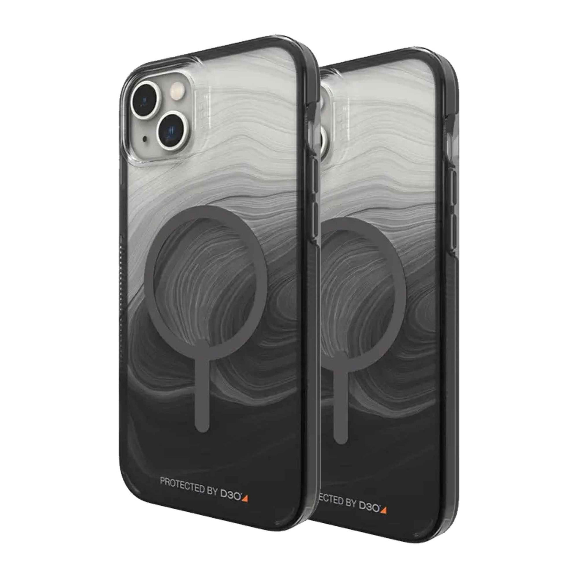 Gear4 D3O¬Æ Milan Snap for iPhone 14 Plus - Black Swirl (Barcode: 840056166080 )