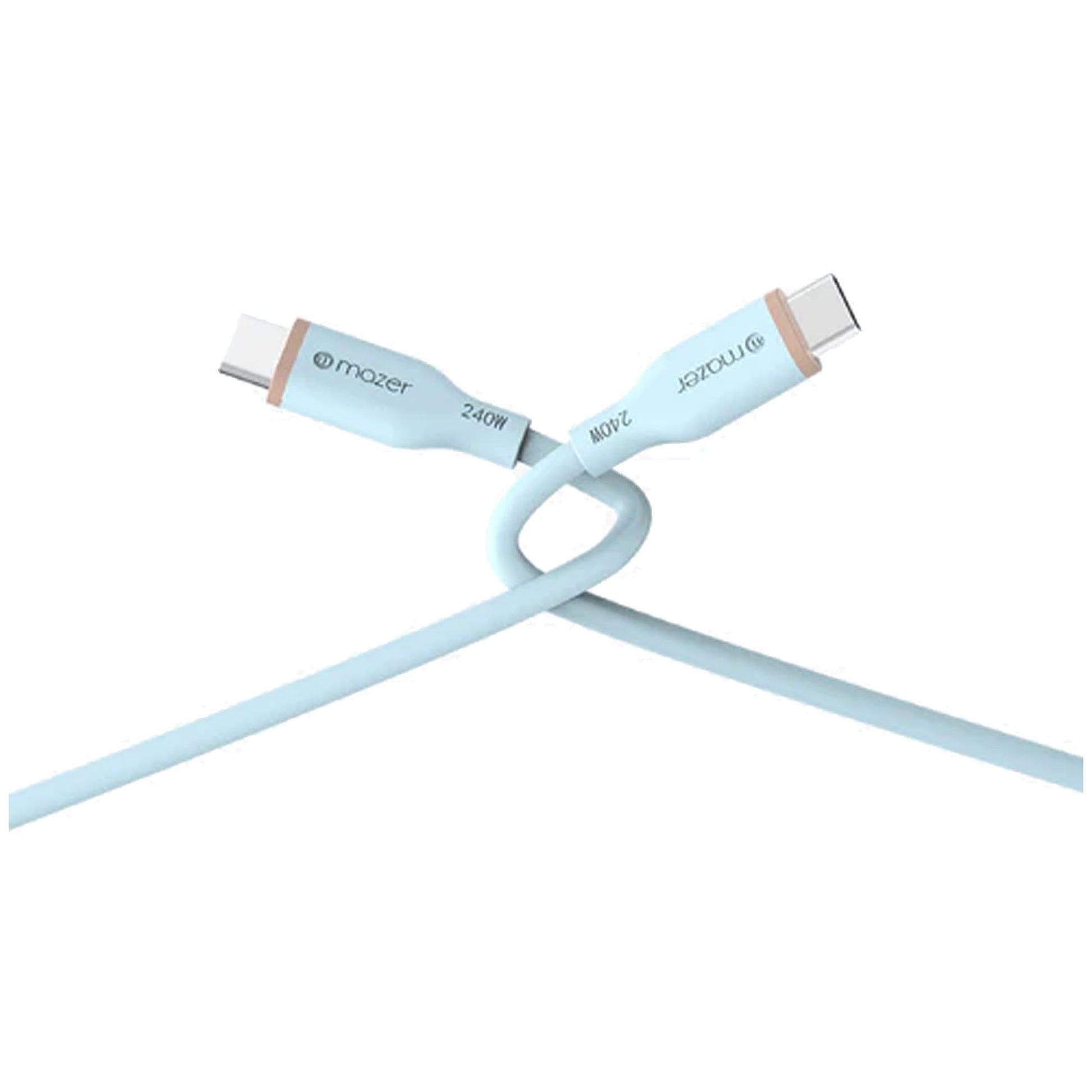 Mazer InfiniteLink3 Flex USB-C to USB-C Fast Charge Cable 240W 2.0M Tangle Resistant - Forexengineer -Malaysia