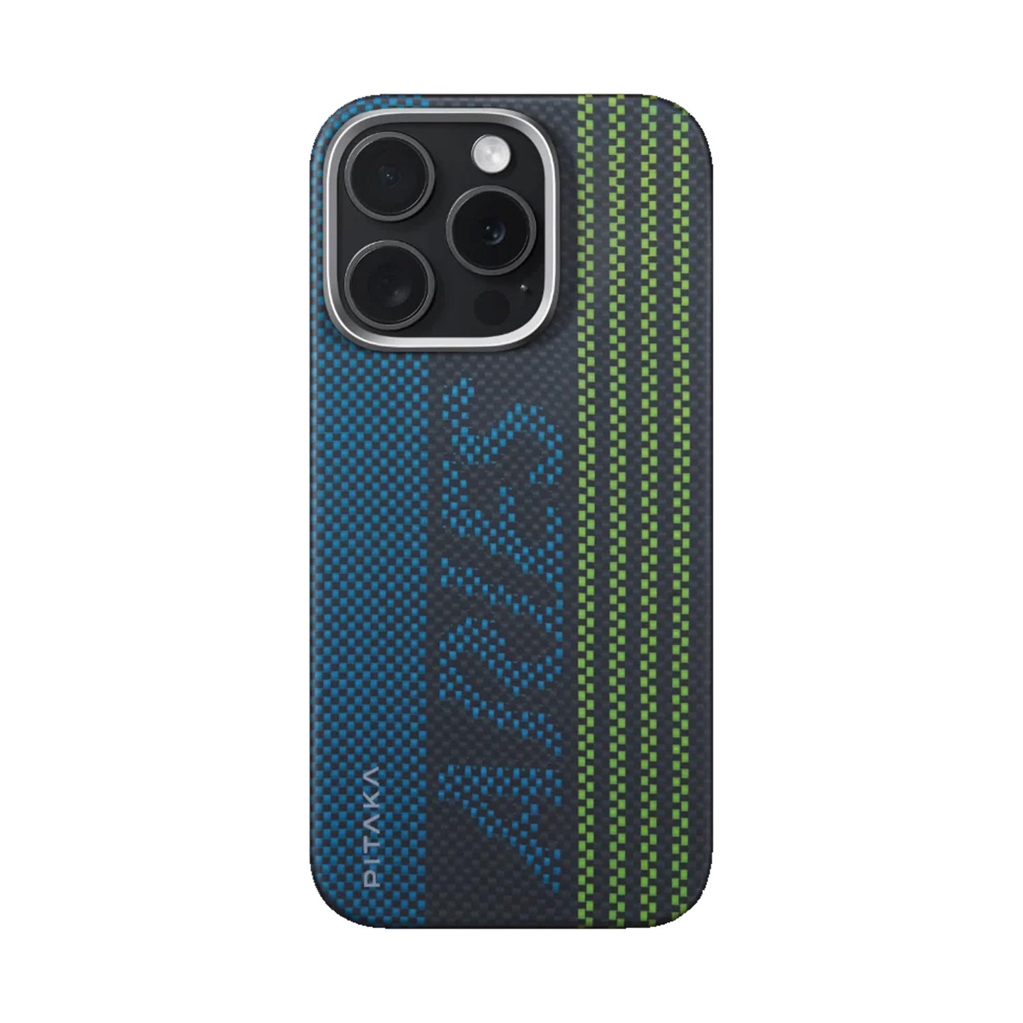 PITAKA Tactile Woven Aries Luminous Case for iPhone 16 Series - Magsafe Compatible