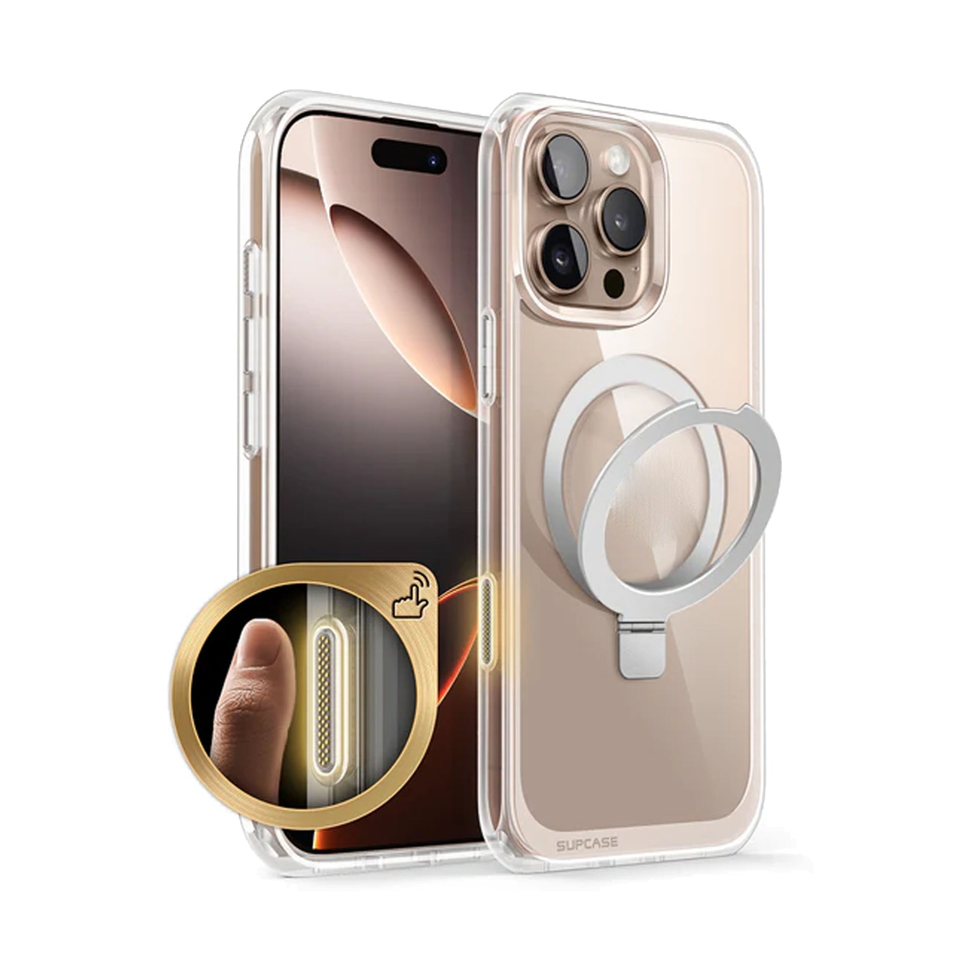 SUPCASE Unicorn Beetle MAG Stand for iPhone 16 Series - with Camera Control Button and Kickstand - Forexengineer -Malaysia