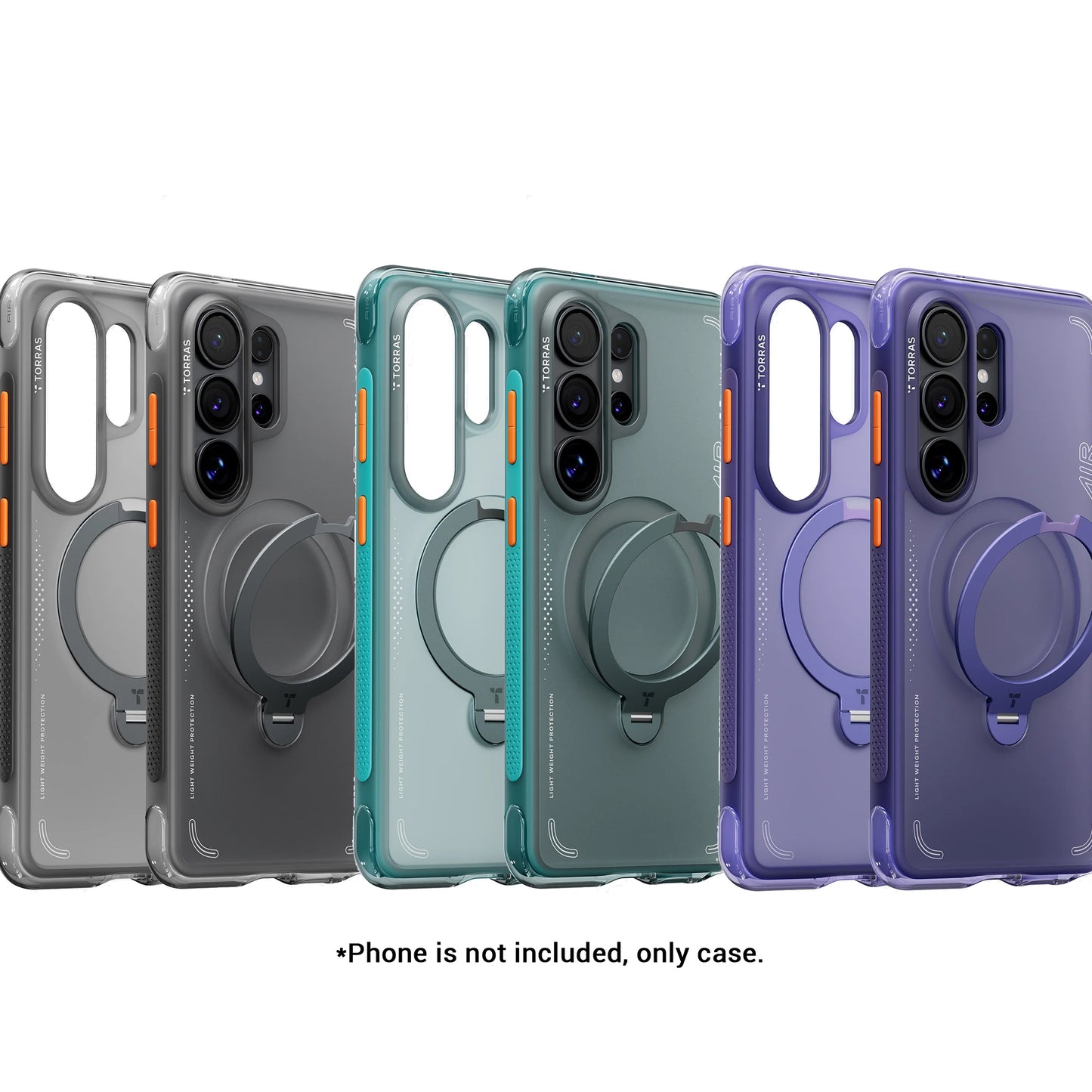 TORRAS Ostand Q3 Air Magnetic Case for Samsung Galaxy S26 Ultra - 360° Rotating Stand