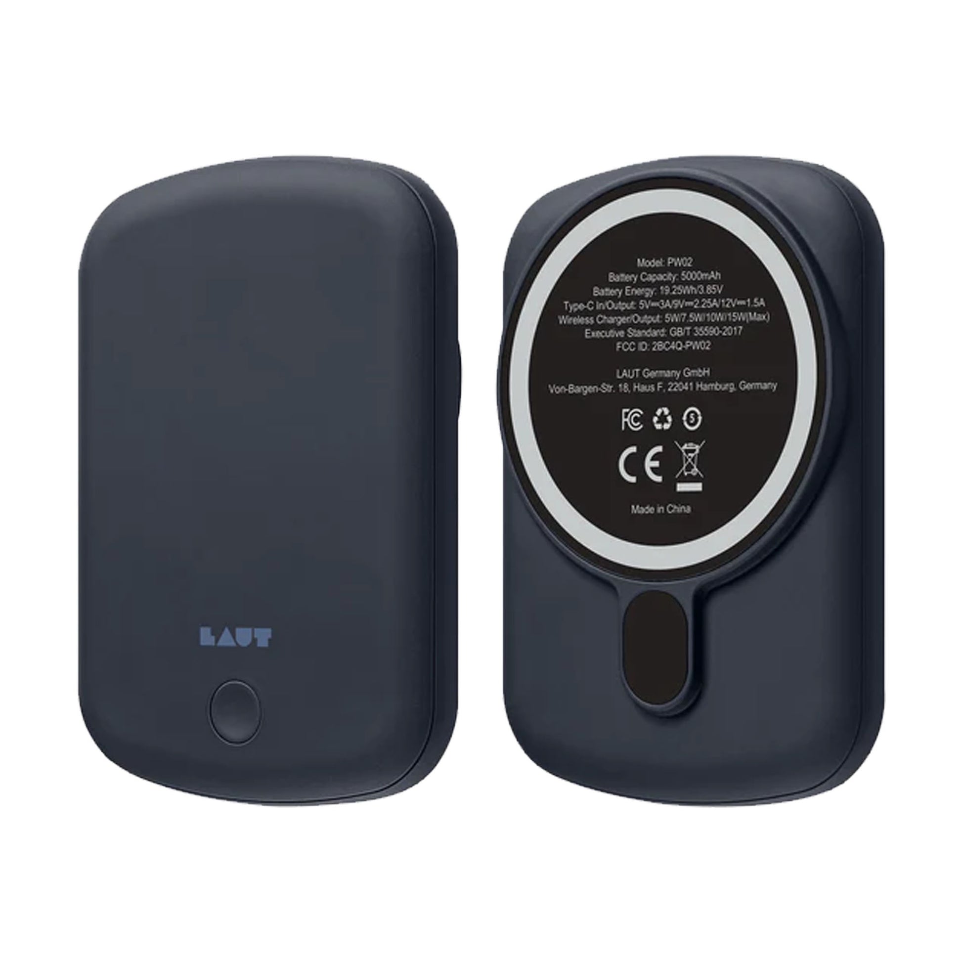 Laut Power Charge Handy MagSafe Compatible Power Bank 5000mAh with USB-C Port - Forexengineer -Malaysia