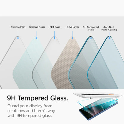 [2 PACK] Spigen Glas.tR EZ Fit HD Screen Protector for Samsung Galaxy S25 Series / S24 Series - Clear - Forexengineer -Malaysia- 8809971239134-8809971224116-8809971223355-8809971223430