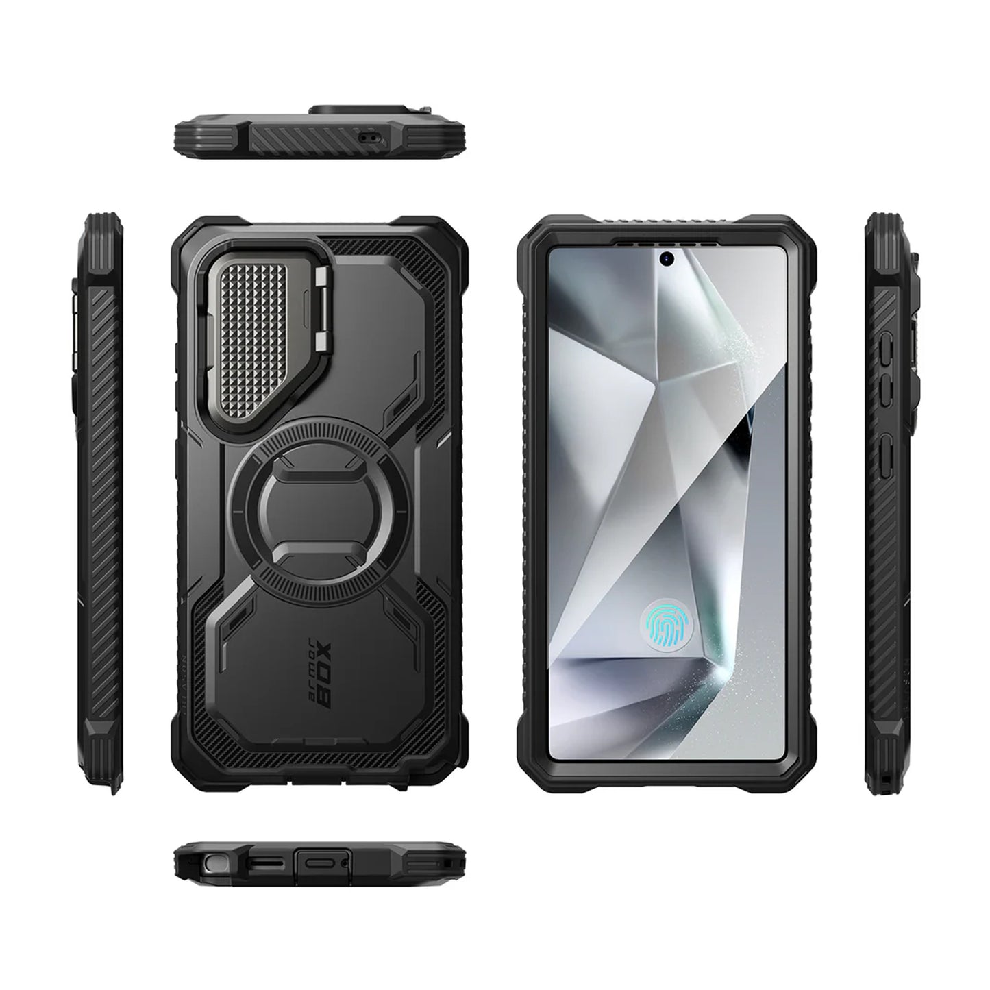 i-Blason Armorbox Magnetic Case for Samsung Galaxy S25 Series - With Build-in Screen and Lens Protector