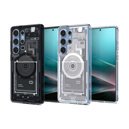 Spigen Ultra Hybrid Metal Ring Zero One ( MagFit )for Samsung Galaxy S25 Ultra / S24 Ultra - Forexengineer -Malaysia- 8809971221832-8809971237888-8809971237895