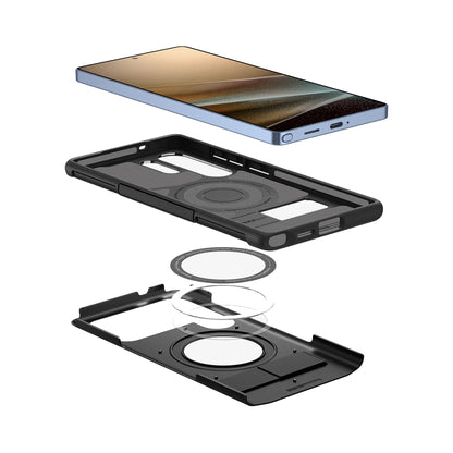 Spigen Slim Armor ( MagFit ) with Kickstand for Samsung Galaxy S25 Ultra / S24 Ultra - Forexengineer -Malaysia- 8809971220781-8809971237390-8809971220774-8809971237383