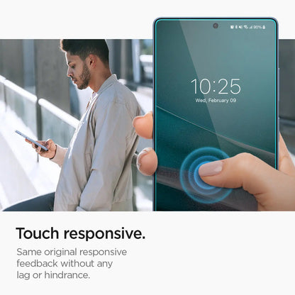 [2 PACK] Spigen Glas.tR EZ Fit HD Screen Protector for Samsung Galaxy S25 Series / S24 Series - Clear - Forexengineer -Malaysia- 8809971239134-8809971224116-8809971223355-8809971223430