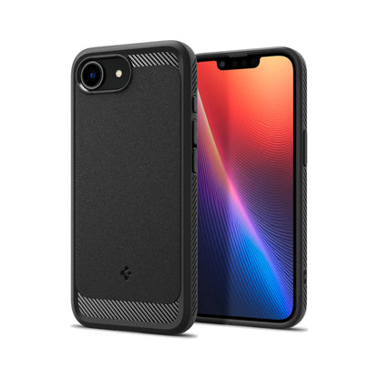Spigen Rugged Armor MagFit Case for iPhone 17e / 16e - Slim Magnetic Case