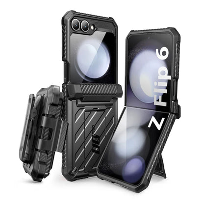 Supcase Unicorn Beetle Pro for Samsung Galaxy Z Flip 6 - With Built-in Screen Protector and  Multi-Angle Kickstand - Forexengineer -Malaysia- 843439147140-843439147157-843439147164-843439147171-843439147188