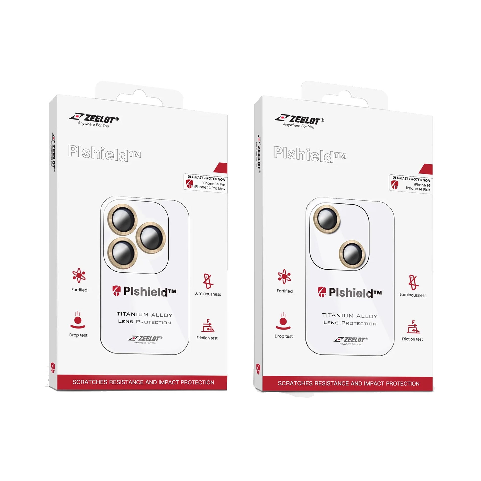 ZEELOT Pishield Titanium Alloy Lens Protector for iPhone 14 Series - Forexengineer -Malaysia