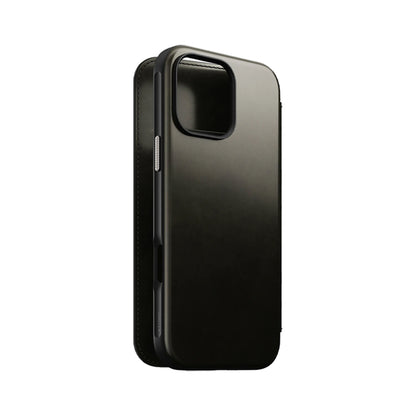 Nomad Modern Leather Folio Case for iPhone 16 Series - MagSafe Compatible - Forexengineer -Malaysia