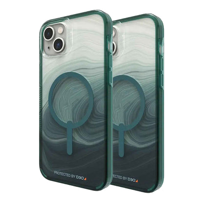 Gear4 D3O¬Æ Milan Snap for iPhone 14 Plus - Green Swirl (Barcode: 840056166097 )