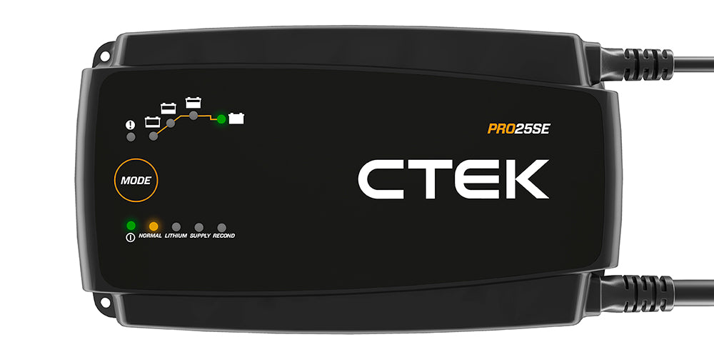 CTEK PRO25SE (25SE model) UK 12V (include 6 meters cable with Wall Bracket)