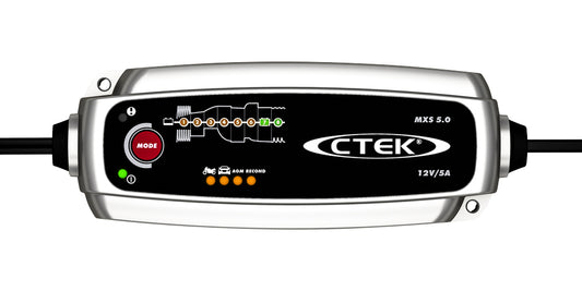 CTEK - MXS 5.0 Smart Battery Charger with 5 Years Warranty