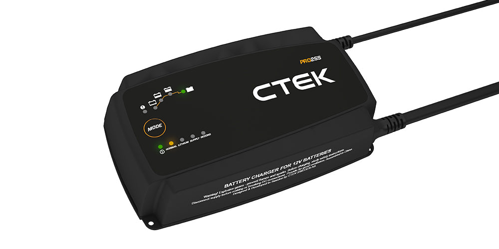 CTEK - PRO 25S Battery Charger and Power Supply 25A