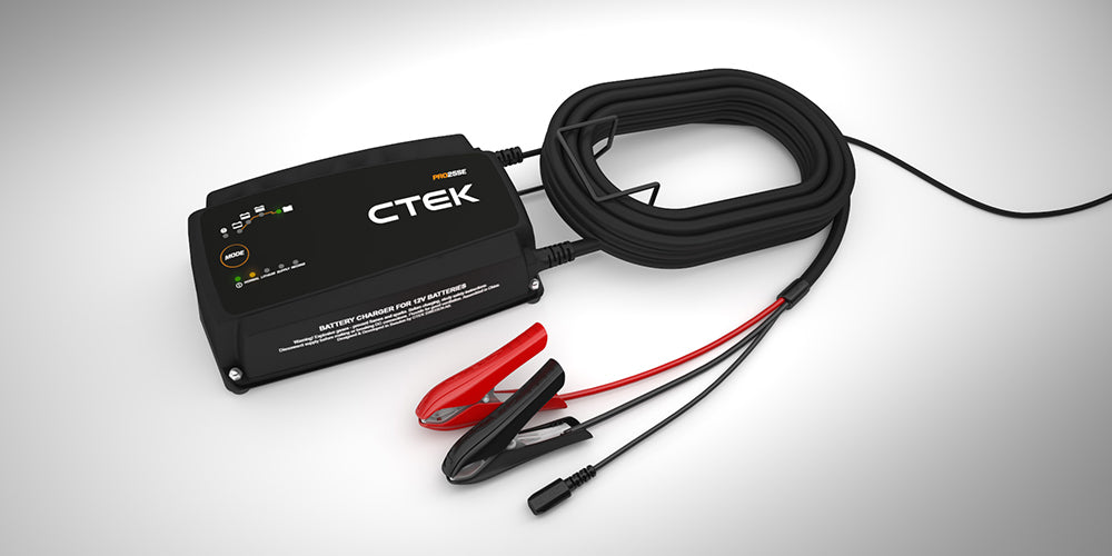 CTEK PRO25SE (25SE model) UK 12V (include 6 meters cable with Wall Bracket)