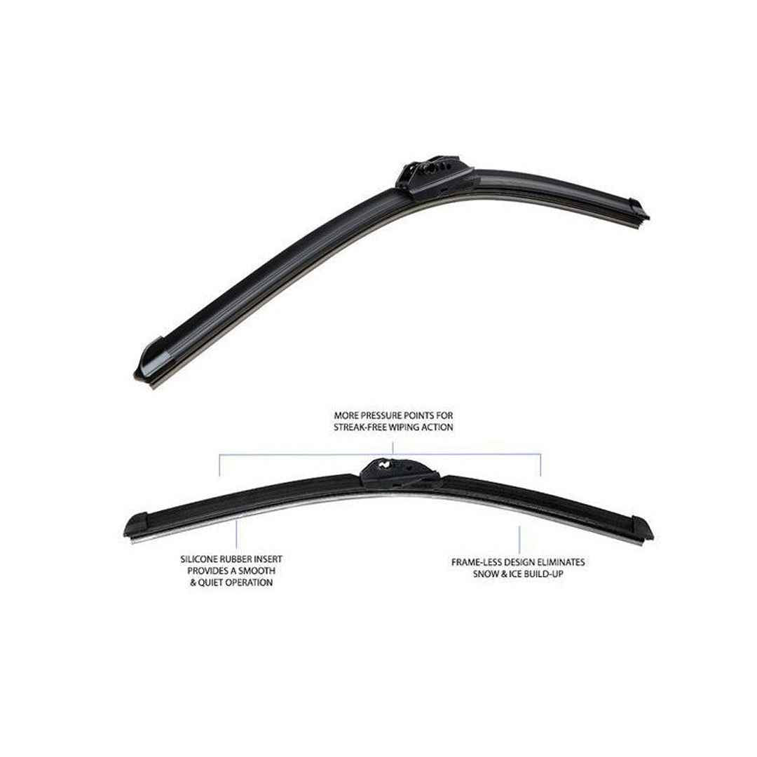PIAA SI TECH Flat Silicone Car Wiper ( 24" )