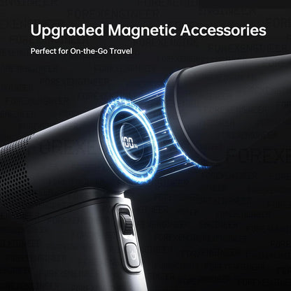 Jisulife Handheld Fan Ultra2 9000mAh Battery with Lighting and Super High Speed Wind.