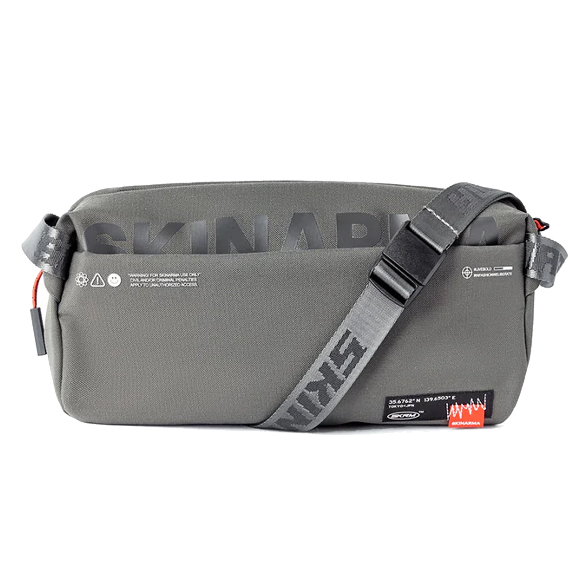 SKINARMA Fardel Crossbody Bag / Sling Bag - 2D Printing with Water-resistant Zip and Fabric - Forexengineer -Malaysia- 8886461244694-8886461244700-8886461244717