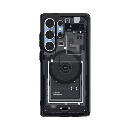 Spigen Ultra Hybrid Metal Ring Zero One ( MagFit )for Samsung Galaxy S25 Ultra / S24 Ultra - Forexengineer -Malaysia- 8809971221832-8809971237888-8809971237895