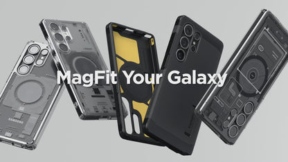 Spigen Ultra Hybrid Metal Ring Zero One ( MagFit )for Samsung Galaxy S25 Ultra / S24 Ultra.