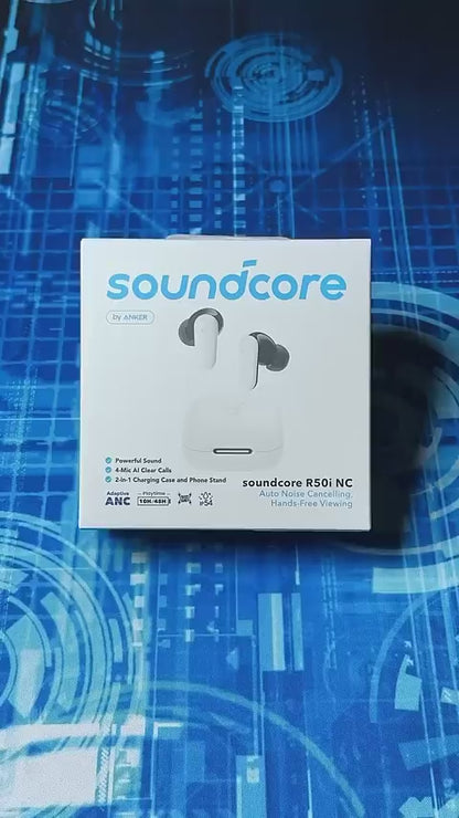 SOUNDCORE R50I NC By Anker Noise Cancelling Wireless Bluetooth Earbuds