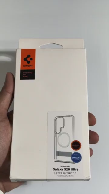 Spigen Ultra Hybrid S MagFit for Samsung Galaxy S26 Ultra with Built-in Kickstand