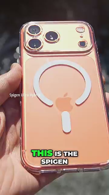 Spigen Ultra Hybrid MagFit Magnetic Case for iPhone 18 Pro Max / 18 Pro / 17 Pro Max / 17 Pro