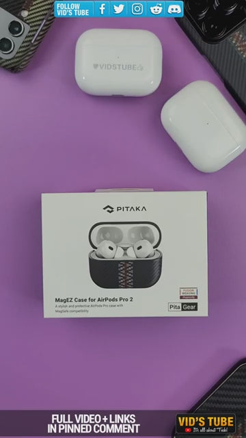 PITAKA MagEZ Case For AirPods Pro 2  / AirPods Pro.