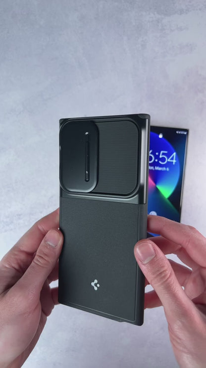 Spigen Optik Armor for Samsung Galaxy S24 Series - With Lens Protection.