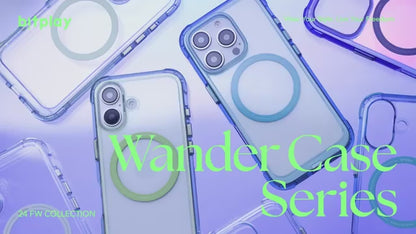 Bitplay Wander Crystal Version Case for iPhone 16 Series - MagSafe Compatible.