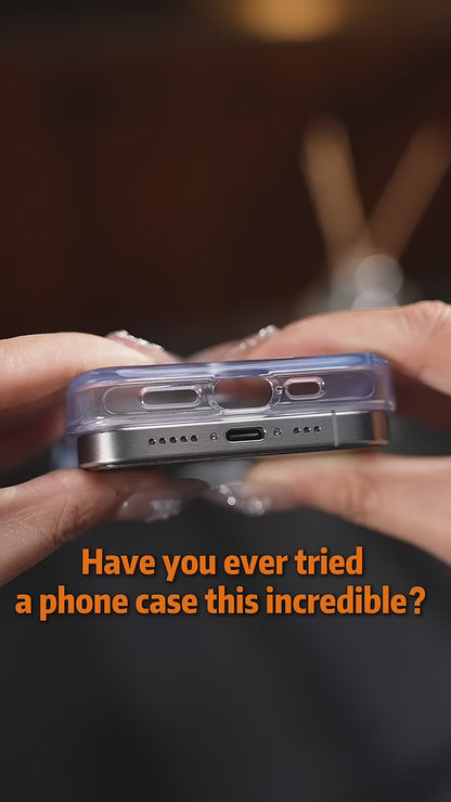 TORRAS Ostand R Fusion Series for iPhone 16 Series - With 360° Rotated Stand and MagSafe Compatible.