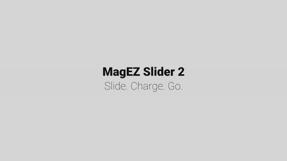 PITAKA MagEZ Slider 2 with 4000mah Power Bank for Compact 3-in-1 Wireless Charger (Powerbank only).