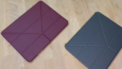 UNIQ Moven for iPad Air 11" / iPad Air 13" ( 2024 / 2025 ) M2 / M3 - Ultra Slim Case with ShockArmor™ Bumper and Stylus Storage.