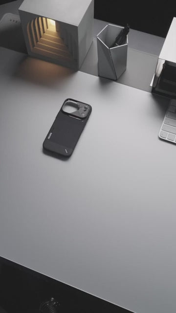AULUMU A18 Aramid Fiber Particle Magnetic Case for iPhone 18 Pro Max / 18 Pro / 17 Pro Max / 17 Pro