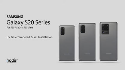 Hoda Screen Protector for Samsung Galaxy Note 10 - 3D Full UV Glue Tempered Glass ( Light INCLUDED).