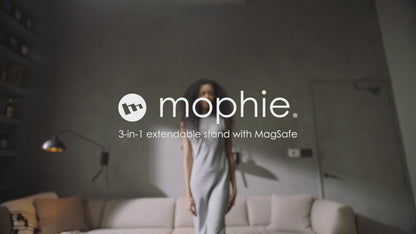 Mophie 3 in 1 Extendable Stand with MagSafe - 15W Fast Charging.