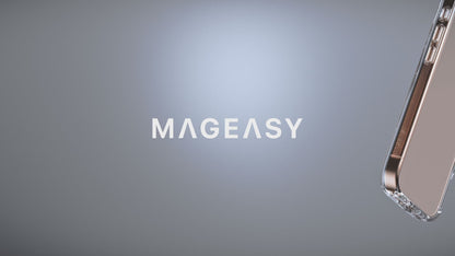MAGEASY MagStand 360 M Rotating Ring Protective Case for iPhone 16 Series.